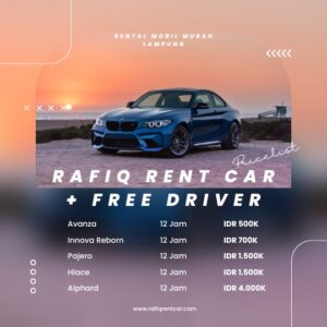 Rafiq Rental Mobil Lampung